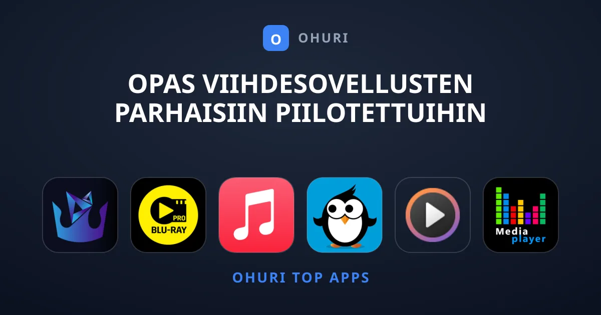 Opas Viihdesovellusten Parhaisiin Piilotettuihin Helmiin