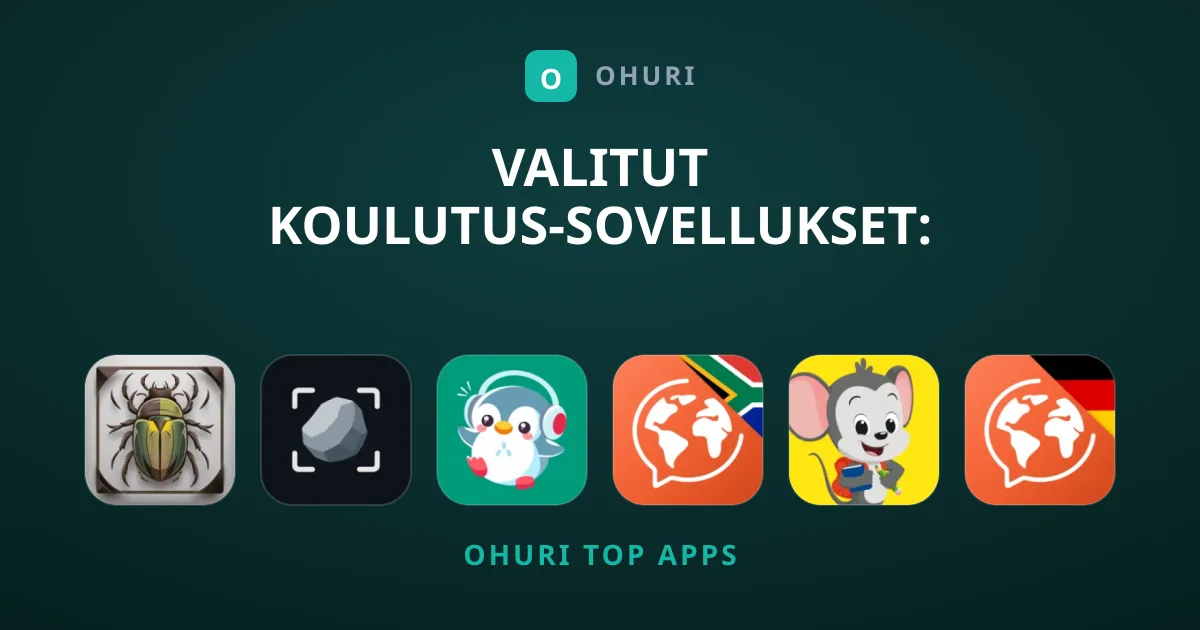 Valitut Koulutus-sovellukset: Suosituksemme Juuri Nyt